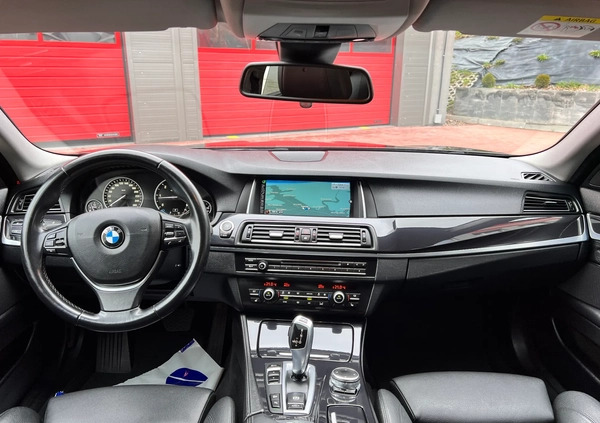 BMW Seria 5 cena 72900 przebieg: 198339, rok produkcji 2015 z Międzylesie małe 631